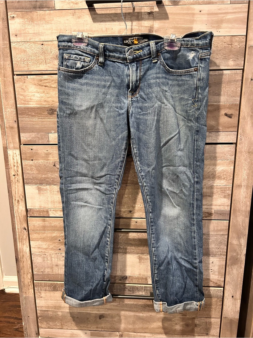 Lucky Brand Men’s Light Blue Slim Straight Jeans